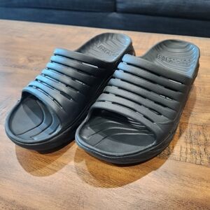 HOKA One One Ora Recovery Slide Sandal - W 10, M 8 - Black